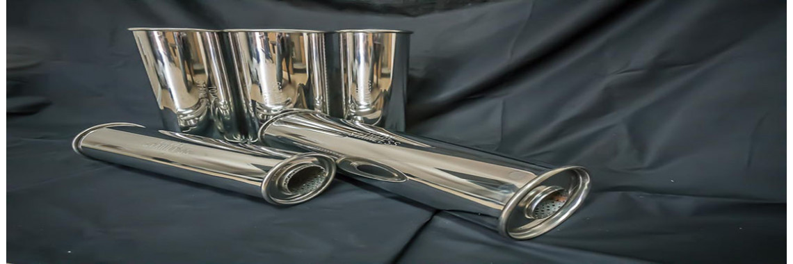 Total Stainless Exhaust Cans