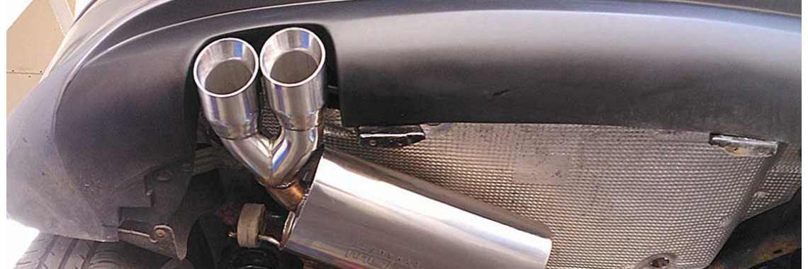Stainless Twin Tail Pipe